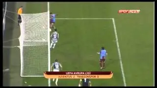 Trabzonspor 0-2 Juventus Maç özeti ve  Verilmeyen Gol 20 şubat 2014 HD