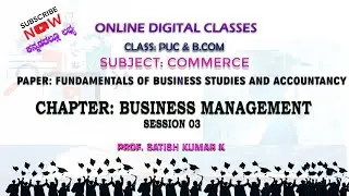 BUSINESS MANAGEMENT-Staffing, Directing,