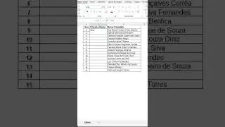 Preenchimento relâmpago no Excel