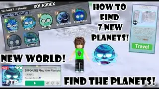 New Update! Iceris World! Find 7 New Planets in 