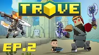 Trove - Shadow Tower Grind - Let's play Trove gameplay - Ep.2