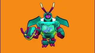 FIREFLY RICO WINNING ANIMATION GREEN SCREEN BRAWL STARS