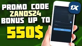 1XBET PROMO CODE - ZANOS24 - USE AT REGISTRATION. FREE BONUS 520$