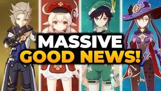 VERY GOOD NEWS! GENSHIN OLD CHARACTERS MASSIVE BUFFS | Venti Buff, Klee Buff, Mona Buff, Albedo Buff