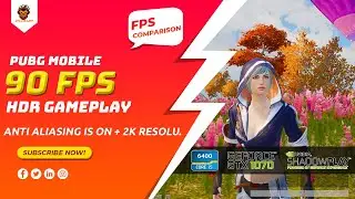 PUBG MOBILE SEASON 18 | GTX 1070 STRIX 8 GB  | I5 6400 | HDR 90 FPS GAMEPLAY | COMPARE FPS  CH4MP