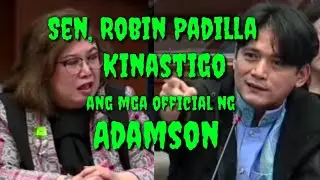 Sen, Robin Padilla Kinastigo ang mga official ng Adamson