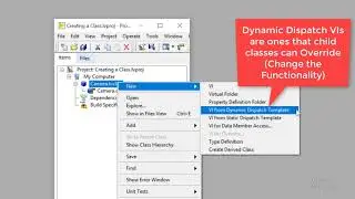 2 of 6: How to Create a Class in LabVIEW