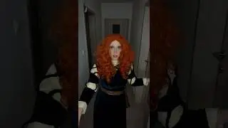 That scaffy witch gave me a gammy spell! | Merida #cosplay | Brave