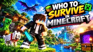 🔥 How to Survive in Minecraft! 😱 | Beginner Survival Guide