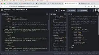 step 05 codepen switch to non lazy slider approach