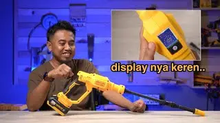 mesin jet cleaner cordless ini ternyata kuenceng & fitur2ny jg canggih! tp syg gooib - KEELAT KPW006