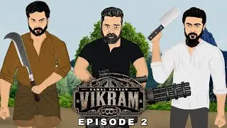 Vikram episode 2 || rolex vs vikram,dhilli || kamalhassan,surya,karthi,ni animation