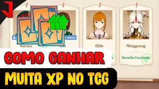 COMO EVOLUIR RAPIDAMENTE DE NÍVEL NO TCG DO GENSHIN IMPACT