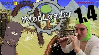 Terraria TmodLoader 1.4 (alpha) уже есть куча модов !