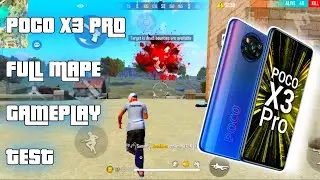 POCO X3 PRO FREE FIRE TEST ULTRA 60 FPS FULL MAP GAMEPLAY🔥