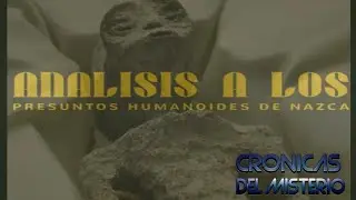 Análisis en vivo a los humanoides de Nazca