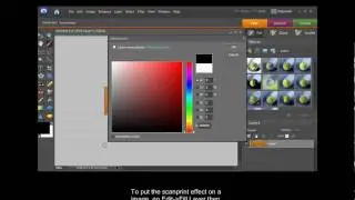 How to get a Scan Print effect on Photoshop (HD)