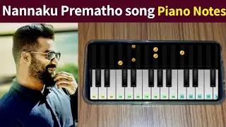 Nannaku Prematho piano notes | Telugu songs piano notes | Telugu songs piano | Gupta Entertainments