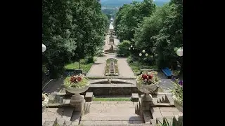 Железноводск каскадная лестница курортный парк достопримечательности