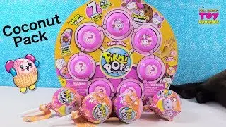 Pikmi Pops Coconut Mega Pack Style Series Toy Unboxing Review | PSToyReviews