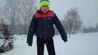VLOG Шаг в снег