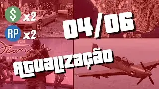 Atualização 04/06 GTA V Online - GOLPE DO CASSINO!! Bônus, Descontos e 2x$$$$$