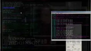 Megamud in Ubuntu 10.04(Lucid) demonstrating the opacity effects possible with this OS.