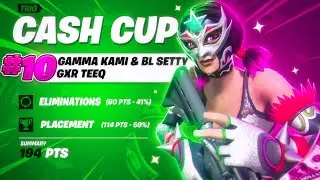 HOW I CAME IN 10TH FORTNITE's TRIO CASH CUP w setty & teeq