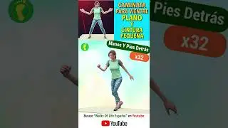 @walksoflifeespanol7363  42 Min Abs de Pie Vientre y Cintura #caminata #vientre #cintura #shorts