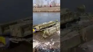 The Strela-10 air defense system ended up in the hands of the Ukrainian forces #Russian-Ukranian War