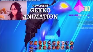 *NEW* Gekko INSTA LOCK ANIMATION | Kyedae Reacts | VALORANT