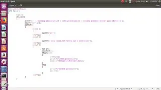 Implement UNIX system calls like ps, fork, join, exec family, and wait for process management SPOS