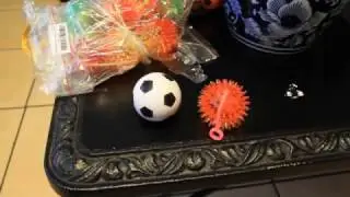 Light up Spike Ball and Foam Sport Balls Unboxing!