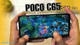 Xiaomi Poco C65 Mediatek Helio G85 Mobile Legends Gaming Test 2024