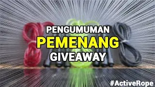 Pengumuman Pemenang Giveaway Skipping Active Jump Rope!