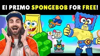 Latest News Update, El Primo Spongebob for FREE and more! #BrawlStars #SpongeBob