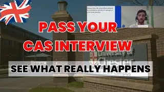 Live CAS letter interview 2024-25 for Master in UK 🇬🇧