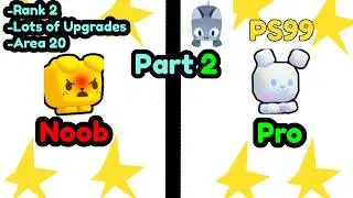 RANK 2! Pet Simulator 99 Noob To Pro - Part 2!