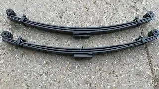 Передние усиленные параболические рессоры для ISUZU NQR 75, NPR 75, NQR 90
