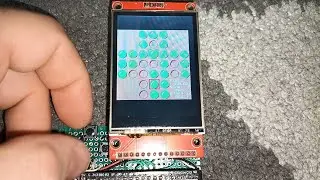 PEG SOLITAIRE GAME STM32 TFT ILI9341 SPI STM32F401