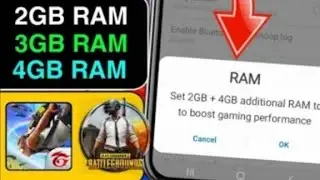 BOST DEVICE AND NO LAG IN PUBG GAME INCREASE RAM OF YOUR DEVICE 