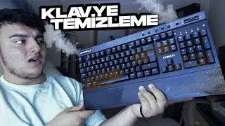 I CLEANED THE WORLD'S DIRTYEST KEYBOARD! (KEYBOARD CLEANING)