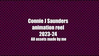 ConnieSaunders Animation Reel 2023-24
