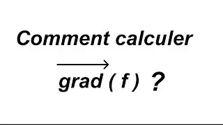 How to calculate the gradient of a function