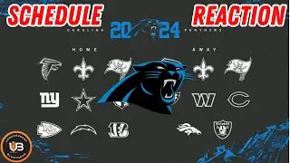 Carolina Panthers Schedule Release REACTION, Analysis, and Predictions