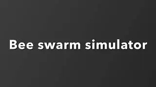 New swarm simulator coming soon!