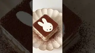 Making Easy Miffy Tiramisu 🐰