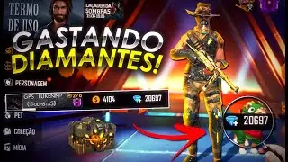 GASTANDO 20.000 DIAMANTES NO FREE FIRE!