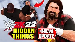 WWE 2K22 Hidden Features & NEW Patch Update 1.10 (All Details & Things To Know)