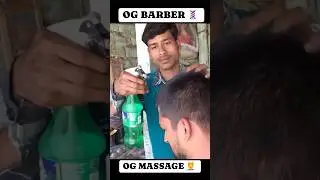 Ravinder Is The OG Barber Of India | Bihar Head Massage Shorts